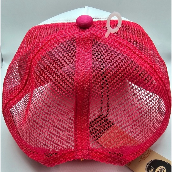 Von Dutch Hot Pink Flying Eyeball Wordmark Cap/ Trucker Hat | Limited | NEW/NWT! main image 12